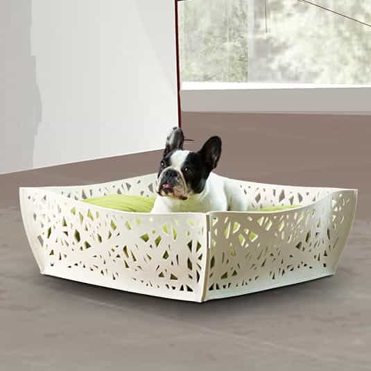 Design Hundebett bowl nido mit Hund