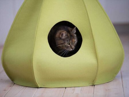 408001 bild77 cat house home bed felt cushion cave lair